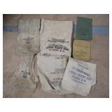 VINTAGE BANK MONEY BAGS