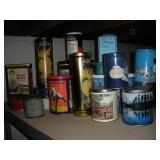 COLLECTABLE TINS