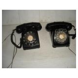 (2) VINTAGE ROTARY PHONES