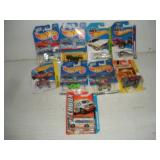 (9) UNOPENED MATCHOX & HOTWHEELS CARS