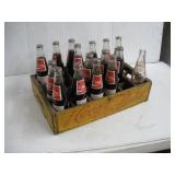 VINTAGE COCA-COCA PENN STATE BOTTLES & CRATE