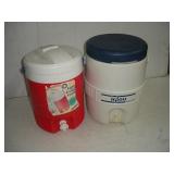 (2) IGLOO 2 GALLON WATER COOLERS