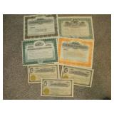 VINTAGE STOCK BONDS
