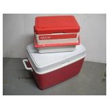 (2) COOLERS  LARGEST 22X14X16