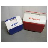 (2) PLAYMATE COOLERS
