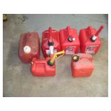 PLASTIC FUEL CANS