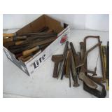 FILES, CHISELS & HACKSAWS