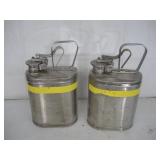 EAGLE 1 GALLON STAINLESS STEEL CONTAINERS