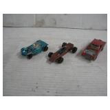 (3) VINTAGE REDLINE HOTWHEELS
