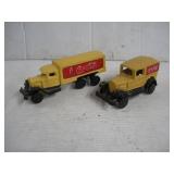 CAST IRON COCA-COLA TOY TRUCKS
