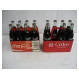VINTAGE COCA-COLA 1 PINT BOTTLES & CARRIERS