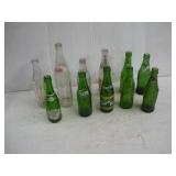 ASSORTED VINTAGE POP BOTTLES