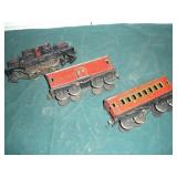 THE IVES TOY RAILROAD TRAIN