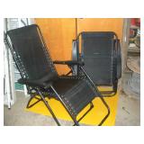 2 FOLDING LOUNGE CHAIRS