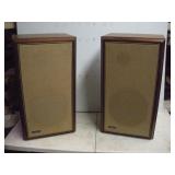 1 PAIR VINTAGE ADVENT SPEAKERS  14X26X12 INCHES