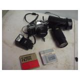 CANON 35MM CAMERA WITH LENSES