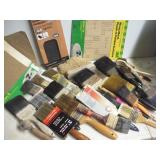PAINT BRUSHES & SAND PAPER