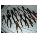 12-NEEDLE NOSE-SLIP JOINT & DYKE PLIERS USA/CHINA