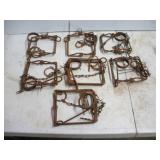 (7) MUSKRAT TRAPS - 5 INCHES