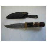 CUSTOM MADE HANDCRAFTED FIXED BLADE KNIFE W/