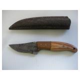 CUSTOM MADE HANDCRAFTED FIXED BLADE KNIFE W/