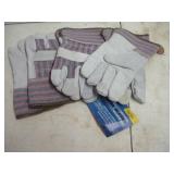(3) PAIR WORK GLOVES - NEW