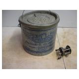 MINNOW BUCKET & FISHING REEL