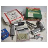 AIR HAMMERS, AIR BRUSH & AIR TOOLS