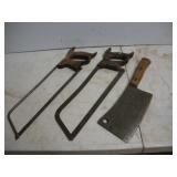 MEAT CLEAVER & MEAT SAWS