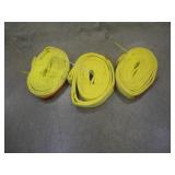 (3) LIFT-ALL 10FT X 3 INCH NYLON SLINGS  16,300LB