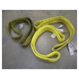 (3) LIFT- IT 4FT  X 4 INCH NYLON SLINGS  46,000LB