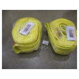 (2) LIFT-ALL 25FT X 6 INCH NYLON SLINGS  9,600LB