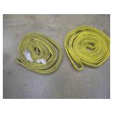 (2) LIFT-ALL 16FT X 2 INCH NYLON SLINGS  17,500