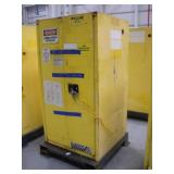 JUSTRITE FLAMMABLE LIQUID STORAGE CABINET W/