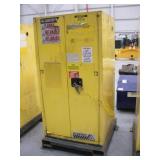 JUSTRITE FLAMMABLE LIQUID STORAGE CABINET W/