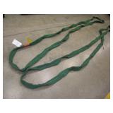 (2) SLINGMAX 15FT POLYESTER SLINGS  10,000LB