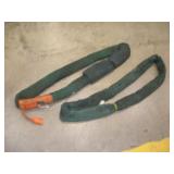 (2) BAIRSTOW 4FT POLYESTER SLINGS 60,000LB
