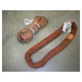 (2) CERTEX 3FT POLYESTER SLINGS  30,000LB