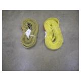(2) LIFT-ALL 20FT X 2 INCH NYLON SLINGS  6,400LB