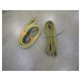 (2) AMICK 6FT X 2 INCH NYLON SLINGS 12,800LB
