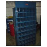 METAL PARTS CABINET  36x12x67 INCHES