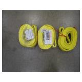 (3) LIFT-ALL 10FT X 3 INCH NYLON SLINGS  8,800LB