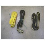 (3) AMICK 6FT X 2 INCH NYLON SLINGS 12,800LB