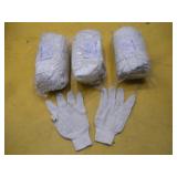 3 DOZEN PAIR INDUSTRIAL WORK GLOVES