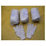 3 DOZEN PAIR INDUSTRIAL WORK GLOVES