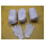 3 DOZEN PAIR INDUSTRIAL WORK GLOVES