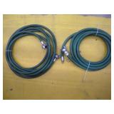 (2) 25FT 3/8 AIR LINES