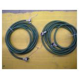 (2) 25FT 3/8 AIR LINES