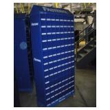 FASTENAL METAL PARTS ORGANIZER  34x12x77 INCHES