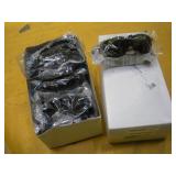 12 PAIR  3.0 IR FILTER GREEN TINT SAFTEY GLASSES